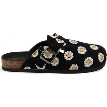 Dámské pantofle SAMLUX® Dámské korkové pantofle s plnou špičkou 9069 Barva: Black, Velikost: 39