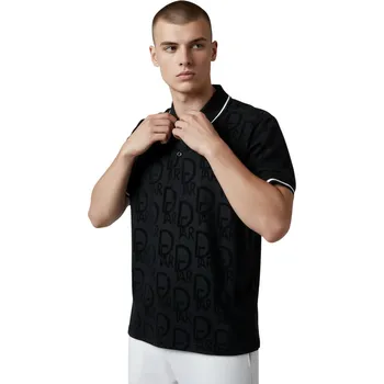 Pánská košile Playback Pánská polokošile s krátkým rukávem JULIUS Barva: Černá, Velikost: L