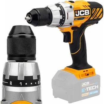 JCB Akumulátorová vrtačka 18 V, 45 Nm