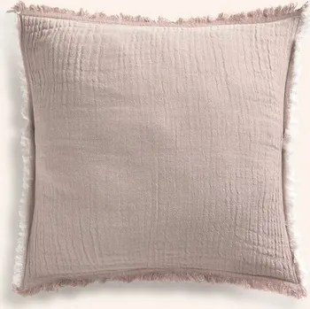 Povlak na polštářek Bavlněný dekorativní povlak na polštář Calma House Layer 45 x 45 cm LAYER2.45.PIE fialová 94X