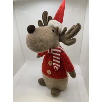 SOB stojící červený kabátek 26 cm