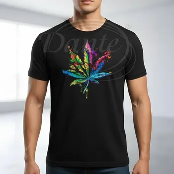 Pánské tričko Dante Tričko LIST konopí color,S