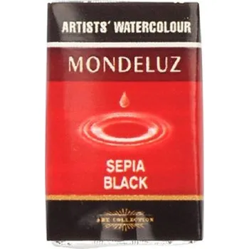 Vodová barva KOH-I-NOOR 1636/413, 11 ml, sépie černá