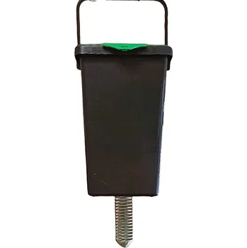 krmítko pro hospodářská zvířata Krmítko pro drůbež s pružinou