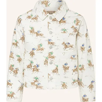 Dámský blejzr Polo Ralph Lauren Dívčí Džínová Bunda, režná / hnědá / modrá,...