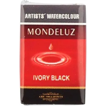 Vodová barva KOH-I-NOOR 1636/815, 11 ml, čerň kostní