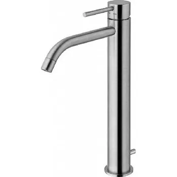 Vodovodní baterie Paffoni Light - Umyvadlová baterie s výpustí, nerez LIG085ST