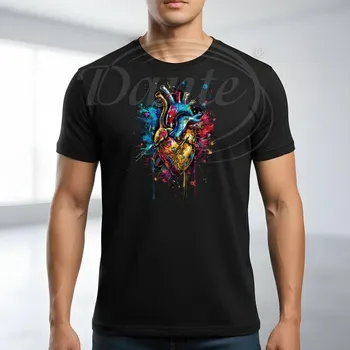 Dante Tričko LIDSKÉ SRDCE color,XL