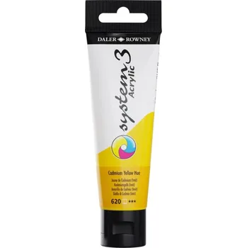 Výtvarná barva D&R System3 akrylové barvy 59ml - vyberte odstín 620 - Cadmium Yellow