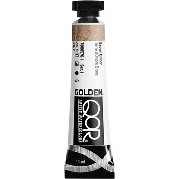 Výtvarná barva QoR Akvarelová barva 11 ml – vyberte si odstín 570 - Brown Umber (Natural) (1)