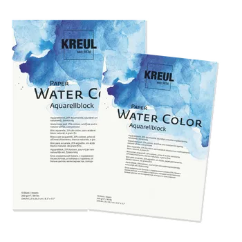 Umělecký papír KREUL Akvarelový papír 200g/m² - vyberte si velikost A4