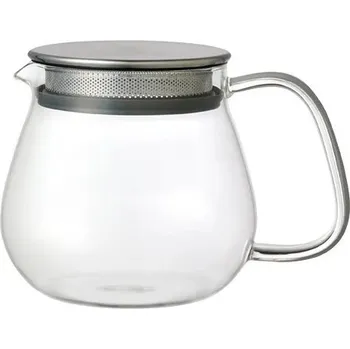 Konvice na čaj KINTO UNITEA One Touch Teapot s nerezovým sítkem 460ml