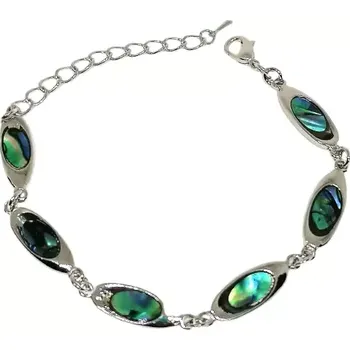 Náramek Náramek s perletí paua oválky delší