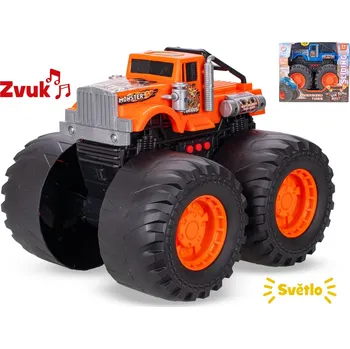 autíčko Mikro trading Auto monster truck - 28 cm - volný chod - se světlem a zvukem