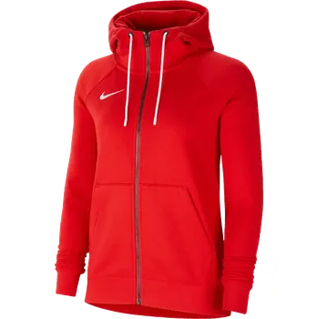 Dámská mikina Dámská mikina s kapucí Nike Dry Park 20 FZ červená