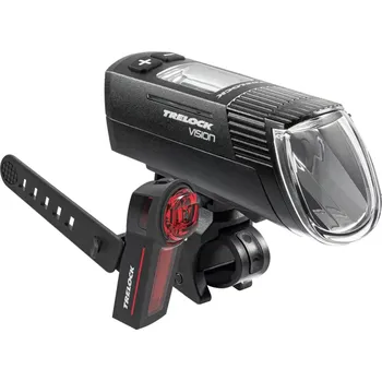 Cyklosvítilna TRELOCK LS 760/LS740 (Sada světel Trelock LS 760 I‑GO VISION 100 Lux + zadní světlo)