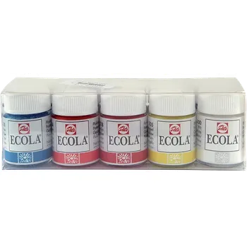Speciální výtvarná barva Ecola plakátové barvy sada - 10 x 16 ml