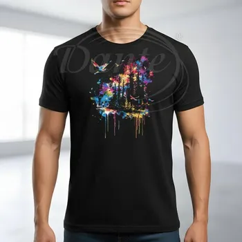 Dante Tričko Strašidelný les,XL