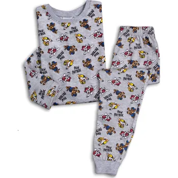 Chlapecké pyžamo PAW PATROL Chlapecké pyžamo z BIO BAVLNY PAW PATROL šedé Velikost: 110