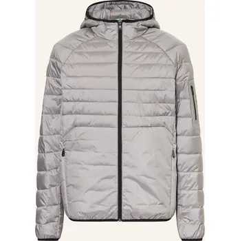 Boss Pánská Prošívaná Bunda Ow_Urbanex, šedá, 56
