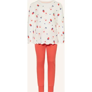 Dámské noční prádlo Sanetta Dívčí Pyžamo, krémová / světle červená / tmavě modrá,...