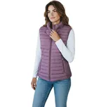 Swest Dámská zateplená prošívaná nadměrná vesta MARKETA Barva: Béžová, Velikost: 3XL