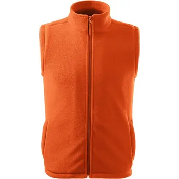 Pánská móda Next fleece vesta unisex L oranžová