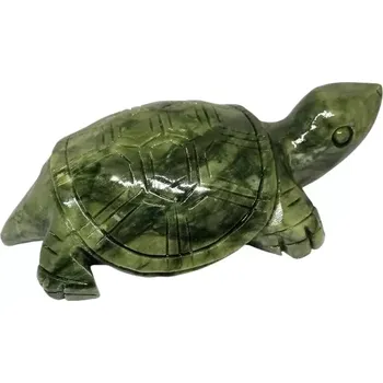 Nefritová želva obří, 20 cm – feng shui amulet pro stabilitu a ochranu