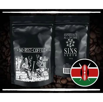 Keňa AA Peaberry – prémiová arabica, tmavé pražení, zrnková káva 500g