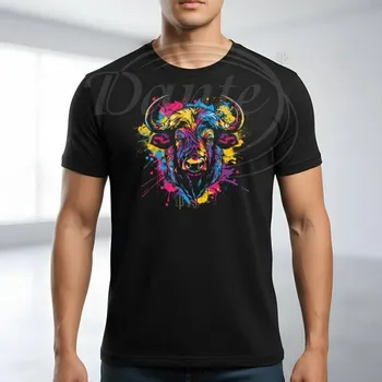 Dante Tričko BÝK hlava color,L