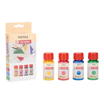 Speciální výtvarná barva Art Creation sada na textil Pearl 4 x 50 ml