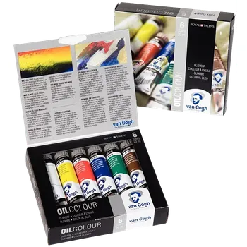 Olejová barva Olejové barvy Van Gogh - startovací sada 6 x 20 ml