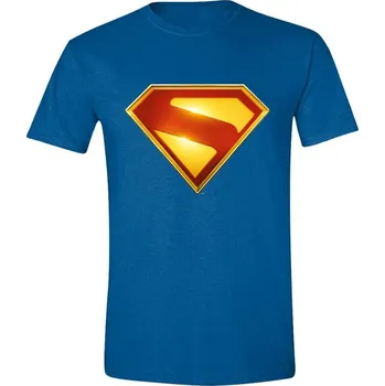 Pánské tričko Pánské tričko DC Comics|Superman: Hlavní logo (M) modrá bavlna