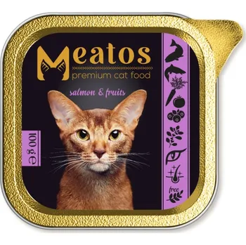 Krmivo pro kočku Štístko- Meatos Cat Salmon & Fruit 100 g