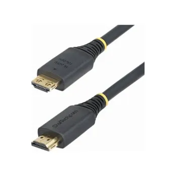 Video kabel StarTech.com 15ft High Speed HDMI Cable w/Gripping Connectors, 4K 60Hz - Vysoká rychlost - kabel HDMI s ethernetem - HDMI s piny (male) do HDMI s piny (male) - 4.5 m - odstínený - cerná - neobsahuje h