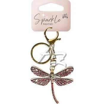 Přívěsek Gifty přívěsek Sparkle Vážka Pink