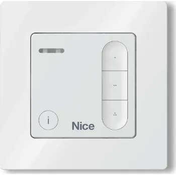 Pohon brány NICE DOMIW3C – 3kanálový obousměrný nástěnný ovladač