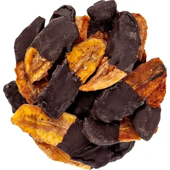 Sušená potravina Banány v hořké čokoládě Premium váha 200g