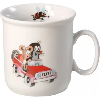 Dětský hrnek, Thun, Krtek a auto, 245 ml