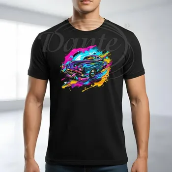 Pánské tričko Dante Tričko Retro speed color,2XL