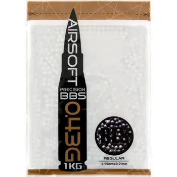 Airsoftová kulička Airsoftové kuličky BLS Precision Grade 0,43g, 2300bb, šedé