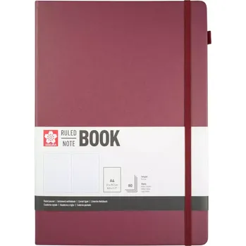 Zápisník Sakura zápisník, linkovaný – Mulberry – vyberte si velikost 21 x 29,7 cm