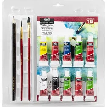 Vodová barva Akvarelové barvy Royal Langnickel - sada 15 ks