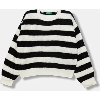 Dívčí svetr Dětský svetr United Colors of Benetton bílá barva, 1Z8SQ108X 1Z8SQ108X.G.seasonal 00X, vel. 170