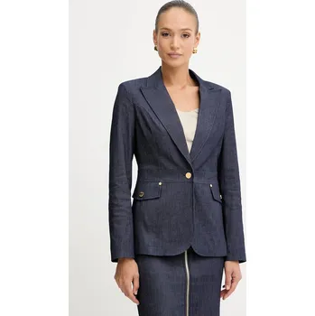 Dámské sako Džínové sako Marciano by Guess tmavomodrá barva, 5YPN22 7457A 5YPN22.7457A 59J, vel. 38