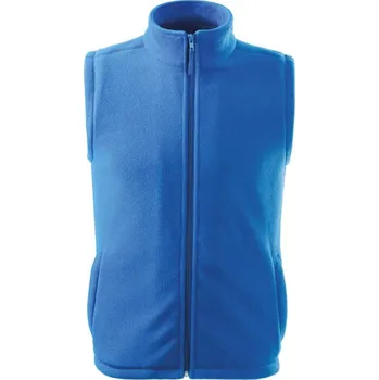 Pánská vesta Next fleece vesta unisex XS azurově modrá