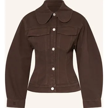 Dámský blejzr By Malene Birger Dámská Džínová Bunda Villies, hnědá, 40