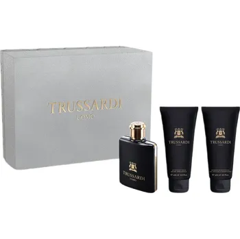 Pánský parfém Trussardi Uomo sada toaletní voda ve spreji 100ml + voda po holení 200ml + sprchový gel 200ml