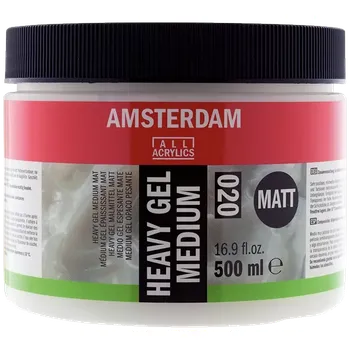 Speciální výtvarná barva Amsterdam Husté gelové médium matné 020 - 500 ml