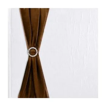 Fotoalbum PARIS DEKORACE Svatební album s hnědou stuhou a sponou